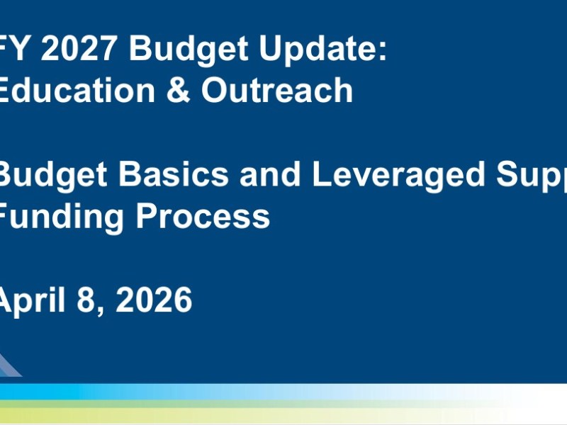 Office of Budget and Evaluation hosts budget explainer session