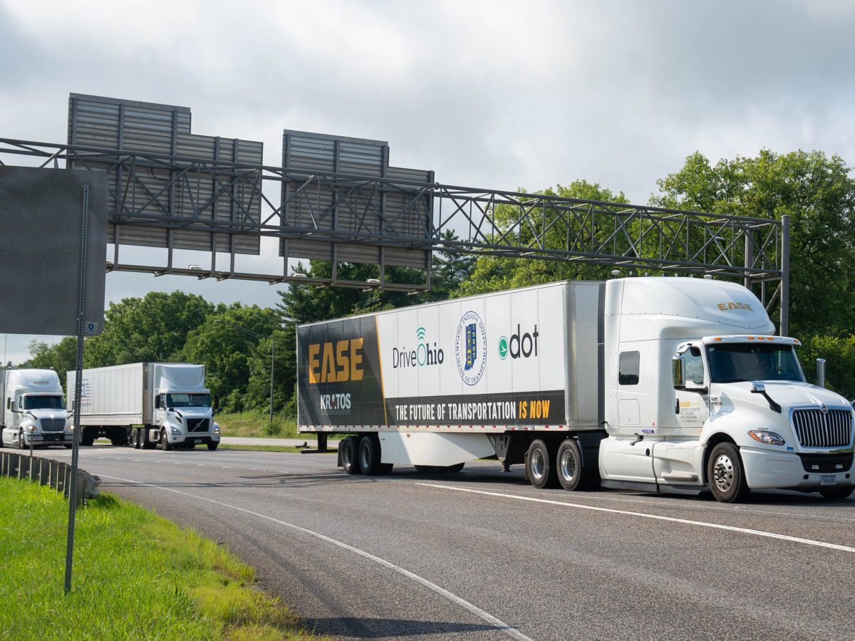 Self-driving trucks are cruising Ohio roads