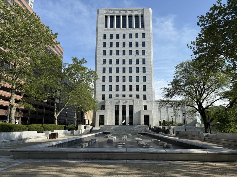 The exterior of the Ohio Supreme Court in Columbus.
